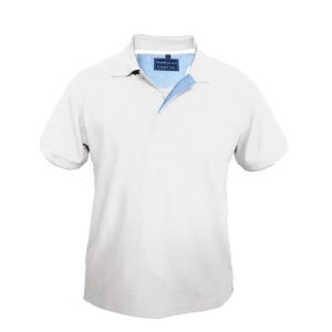 חולצת לקוסט לבנה עם שרוול קצר (קיים במידות S-3XL)
