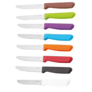 סדרת מירה - סט 6 סכינים משוננים 12 ס”מ במגוון צבעים לבחירה