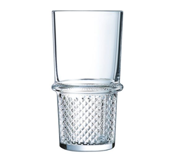 כוס היי בול ניו-יורק מחוסם במגוון גדלים לבחירה (350-470 סמ״ק)