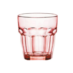 כוס רוק כתום-אפרסק מחוסם 270 סמ״ק