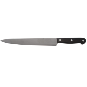 סכין ירקות + חיזוק ידית בקלית שחורה ב-2 גדלים לבחירה (20 ס״מ, 25 ס״מ)
