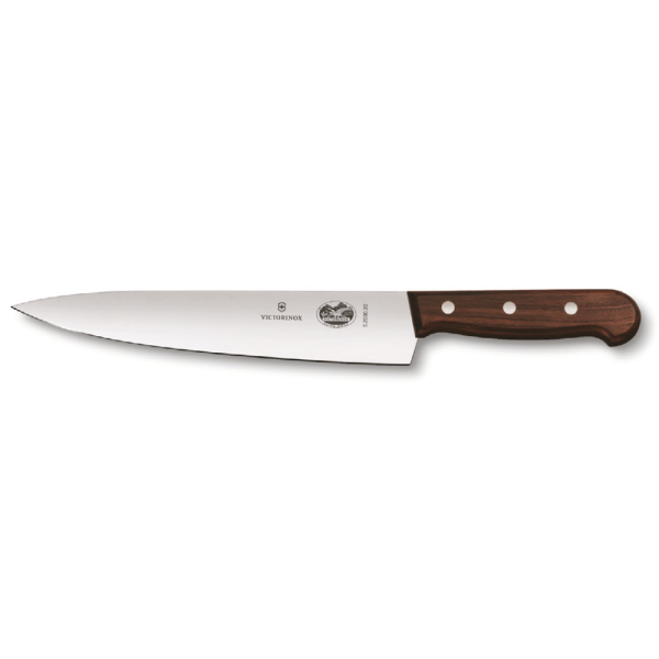 סכין שף ידית עץ במגוון גדלים לבחירה (19-31 ס״מ)