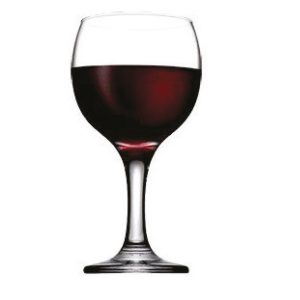 כוס יין ביסטרו/מוסקט במגוון גדלים לבחירה (170-290 סמ״ק)