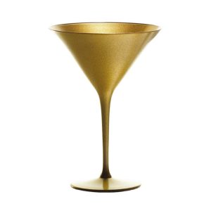 כוס מרטיני זהב קריסטל 240 סמ״ק