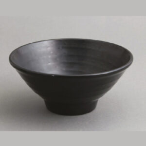 קערת אטריות מלמין 17.2 ס”מ Zen ב-2 צבעים לבחירה (שחור, לבן)