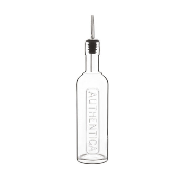 בקבוק זכוכית שמן / חומץ קריסטלן במגוון גדלים (140 - 530 סמ״ק)