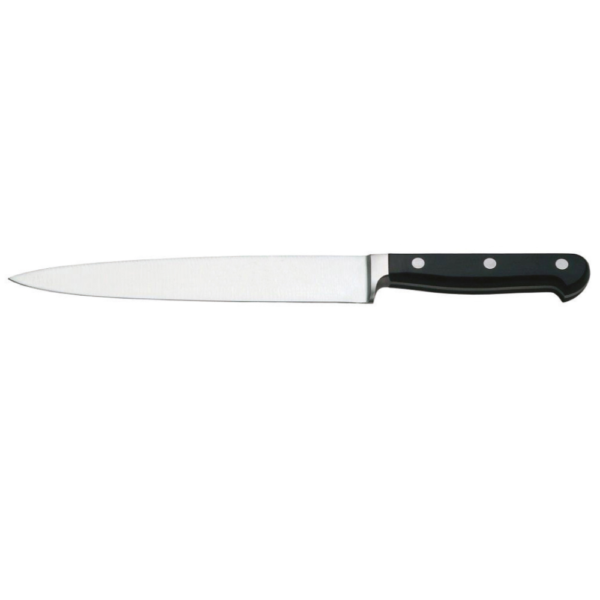 סכין דגים גמישה + מגן קלאסי ב-2 גדלים לבחירה (15 ס״מ, 18 ס״מ)