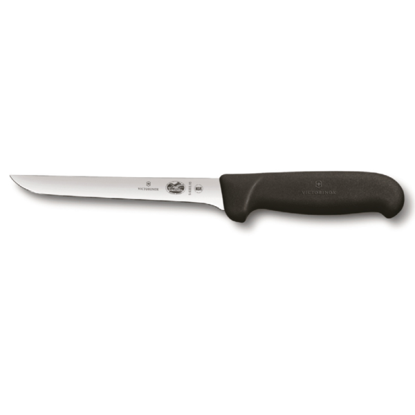סכין פרוק ידית פלסטיק שחור ב-2 גדלים לבחירה (12 ס״מ, 15 ס״מ)