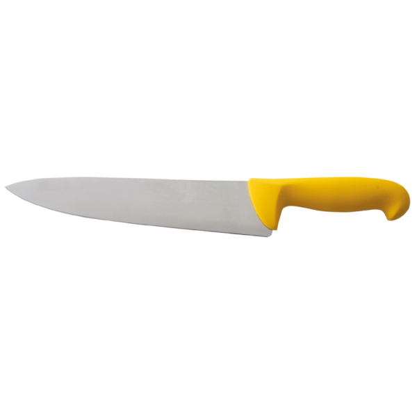 סכין שף / ידית פלסטיק 26 ס״מ במגוון צבעים לבחירה